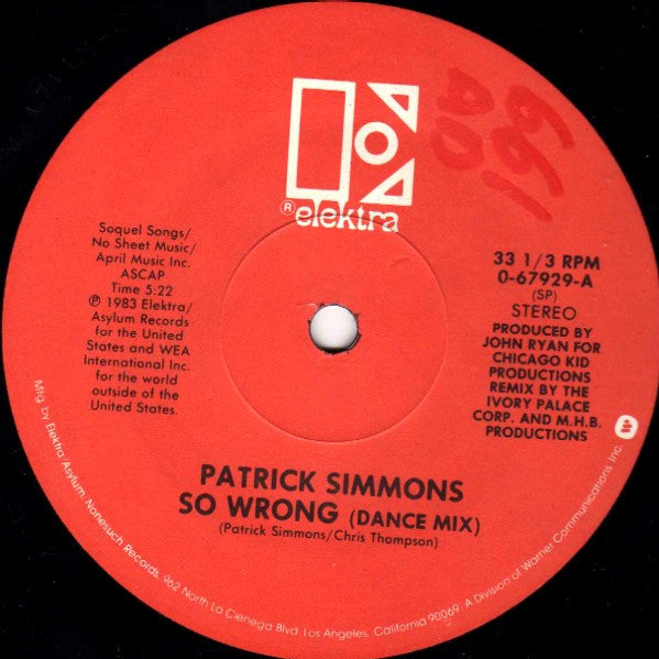 So Wrong Patrick Simmons