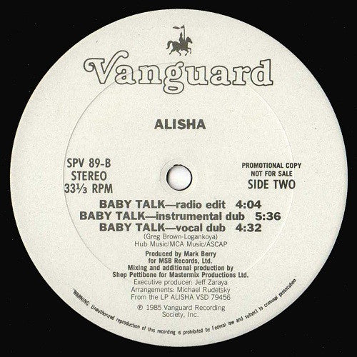Baby Talk Alisha