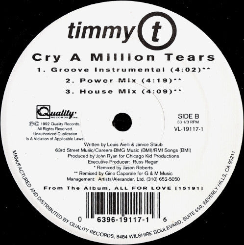 Cry A Million Tears | Rectangle Triangle