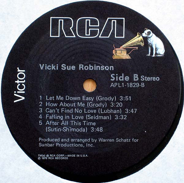 Vicki Sue Robinson Vicki Sue Robinson