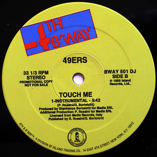Touch Me (Sexual Version) 49ers