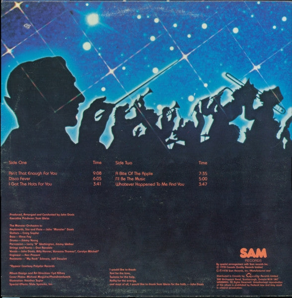 Ain't That Enough For You John Davis & The Monster Orchestra