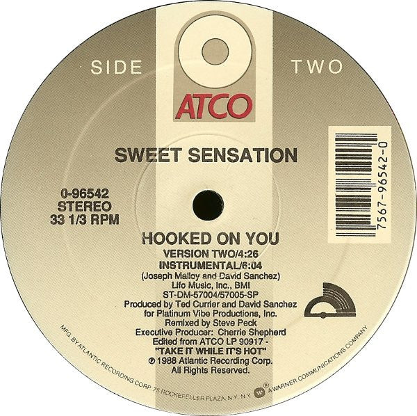 Hooked On You Sweet Sensation