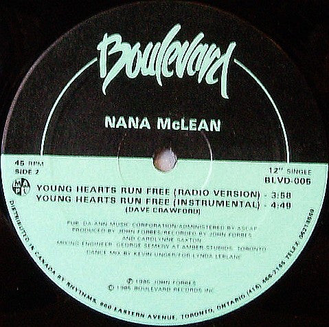 Young Hearts Run Free Nana McLean