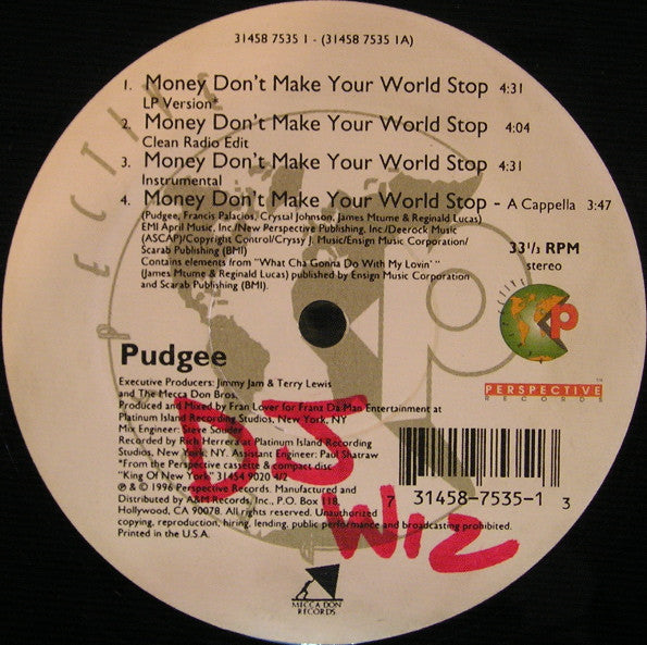 Money Don't Make Your World Stop Pudgee Tha Phat Bastard