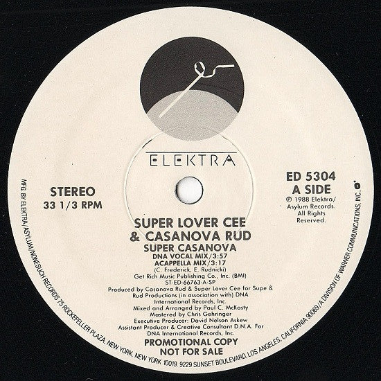 Super Casanova Super Lover Cee & Casanova Rud