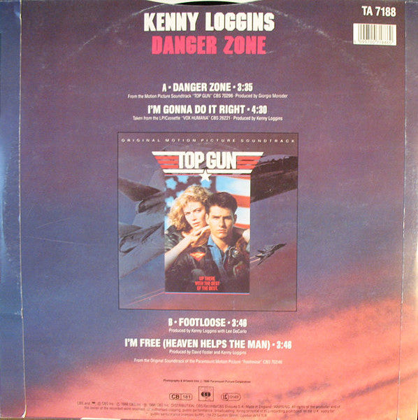 Danger Zone / Footloose Kenny Loggins