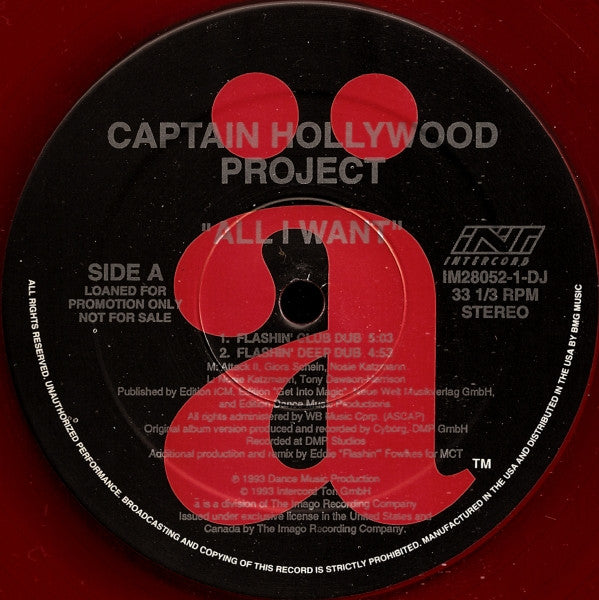 All I Want Captain Hollywood Project