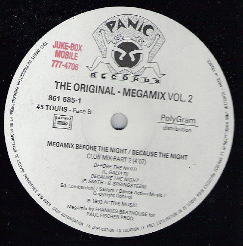 Megamix vol. 2 - Before The Night / Because The Night The Original (2)