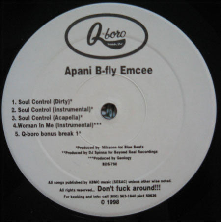 Estragen / Soul Control Apani B. Fly