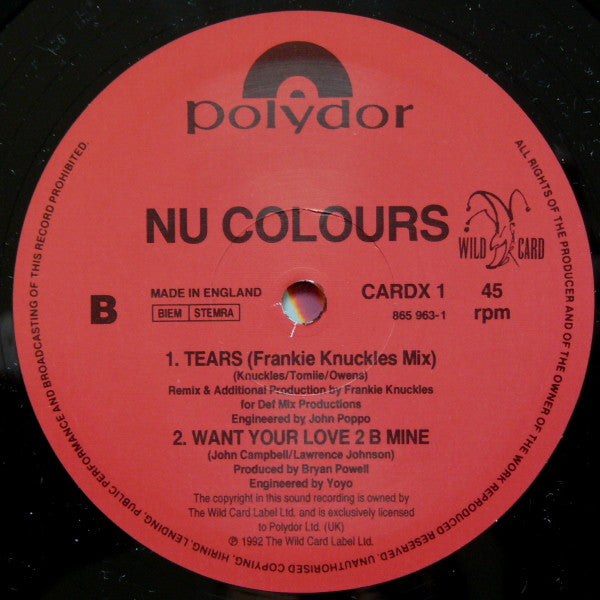 Tears Nu Colours