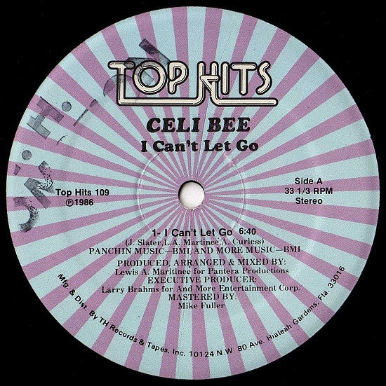 I Can't Let Go Celi Bee