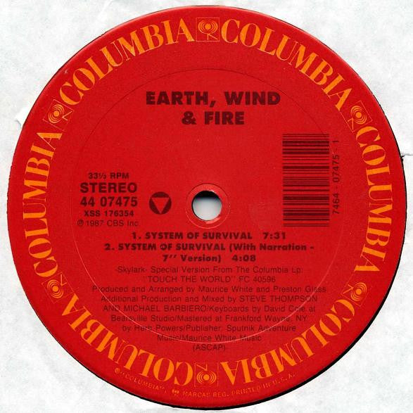 System Of Survival (12" Mixes) Earth, Wind & Fire