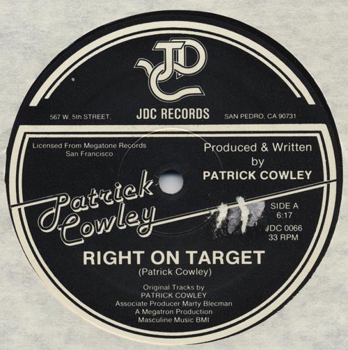 Right On Target Patrick Cowley