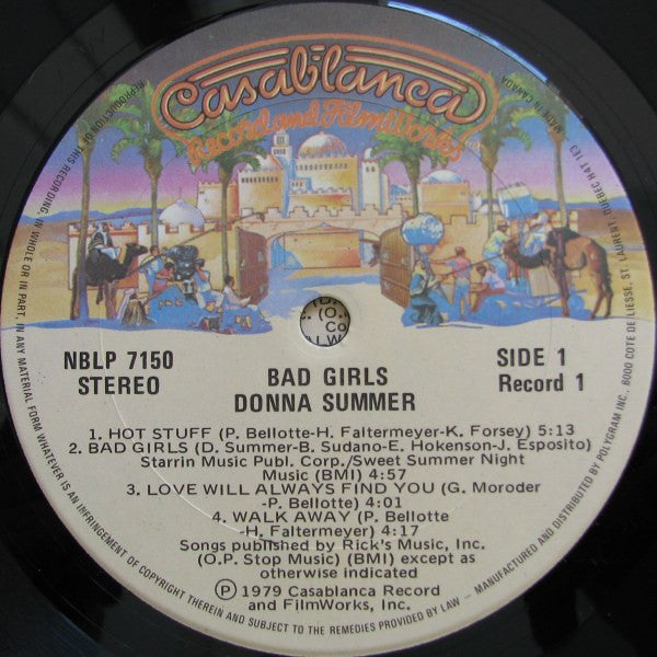 Bad Girls Donna Summer