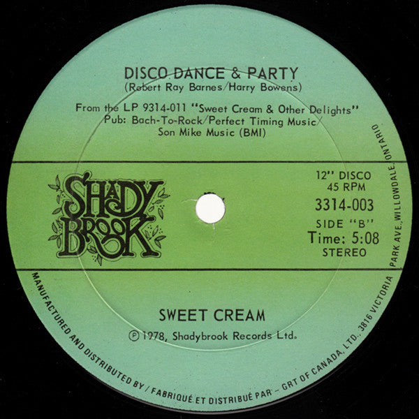 I Don't Know What I'd Do (If You Ever Left Me) Sweet Cream