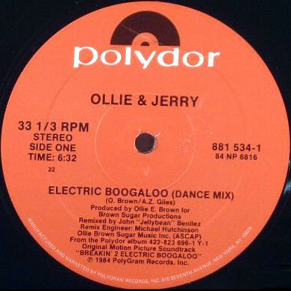 Electric Boogaloo Ollie And Jerry