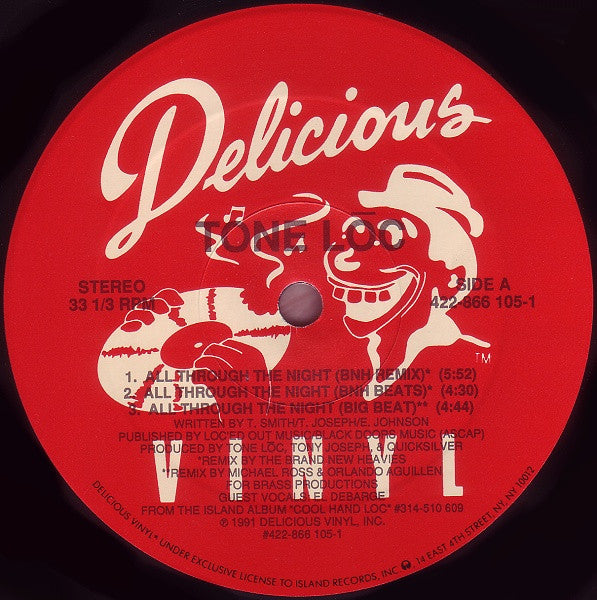 All Through The Night Tone Loc