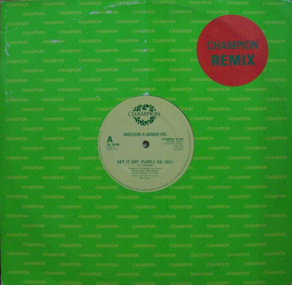 Harlequin Four's / Bunker Kru - Set It Off