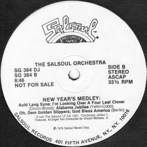 Christmas Medley The Salsoul Orchestra