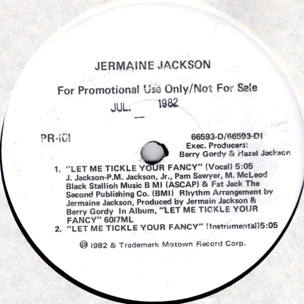 Let Me Tickle Your Fancy / Hard To Get Jermaine Jackson,Devo,Rick James