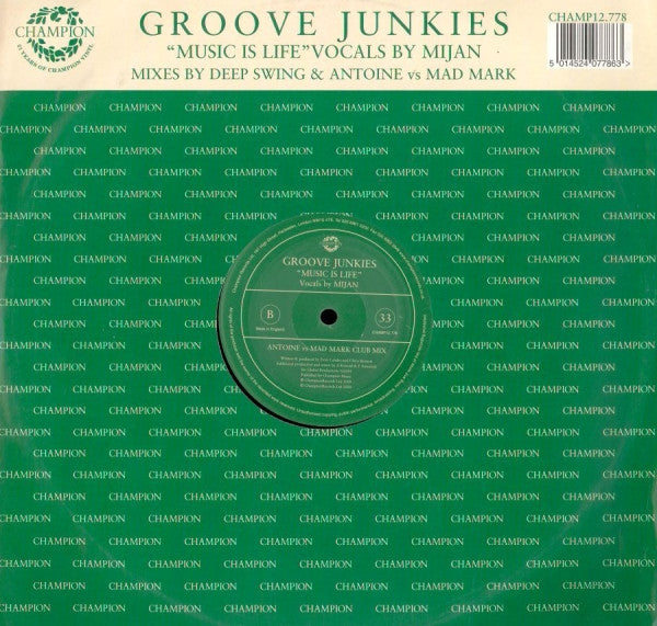 Music Is Life Groove Junkies