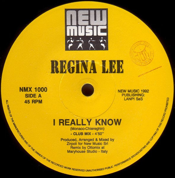 I Really Know Regina Lee