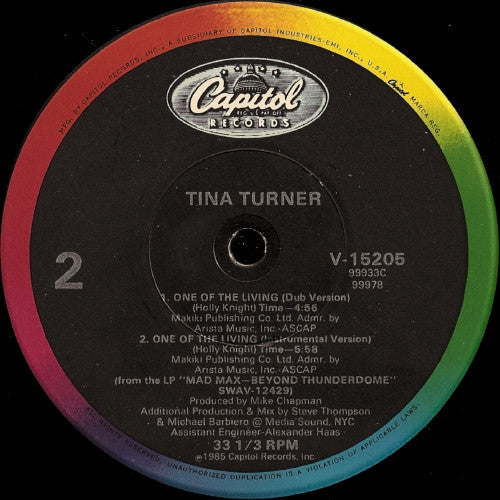 One Of The Living Tina Turner