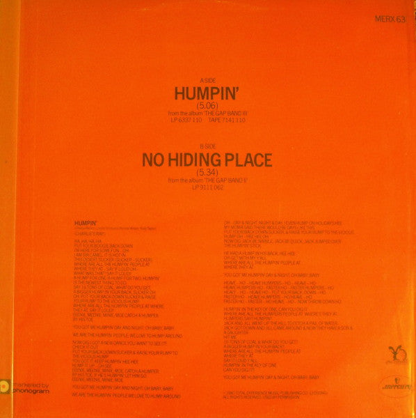Humpin' The Gap Band