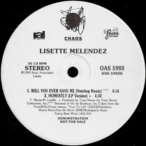 Will You Ever Save Me Lisette Melendez
