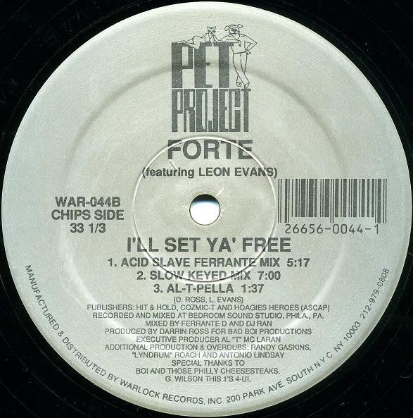 I'll Set Ya' Free Forté (2),Leon Evans