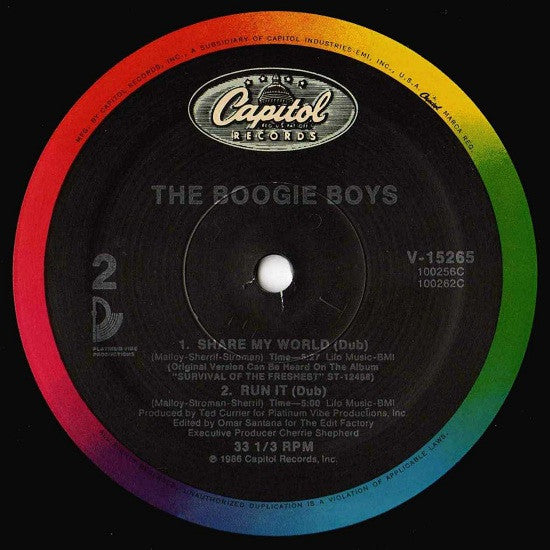 Share My World / Run It Boogie Boys