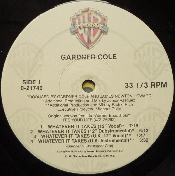 Whatever It Takes Gardner Cole