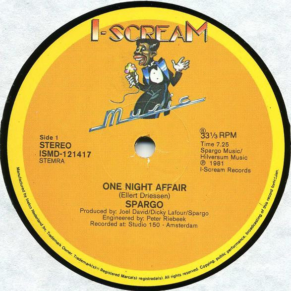 One Night Affair Spargo