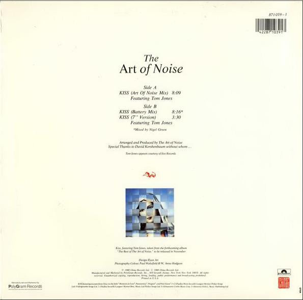 Kiss The Art Of Noise,Tom Jones
