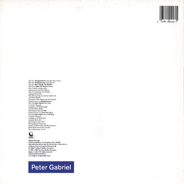 Sledgehammer Peter Gabriel
