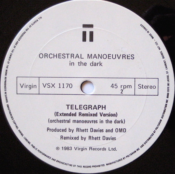 Genetic Engineering / Telegraph Orchestral Manoeuvres In The Dark