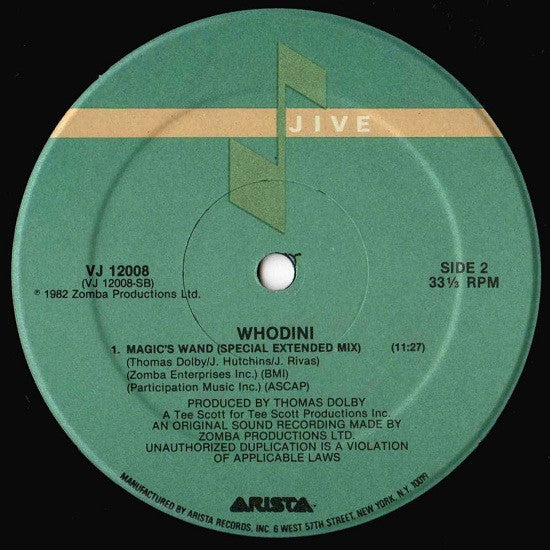 Magic's Wand Whodini