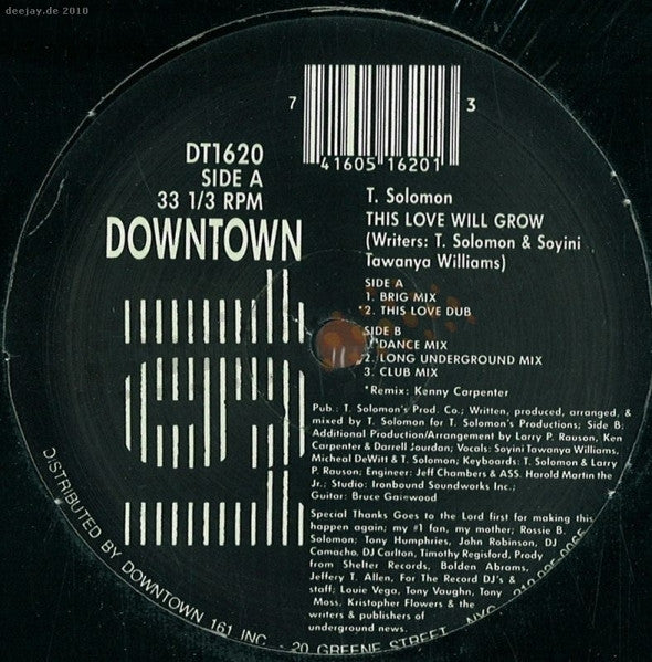 This Love Will Grow T. Solomon (3)