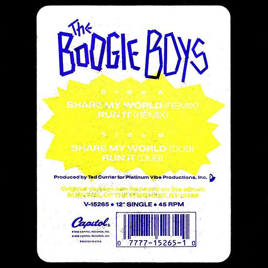 Share My World / Run It Boogie Boys