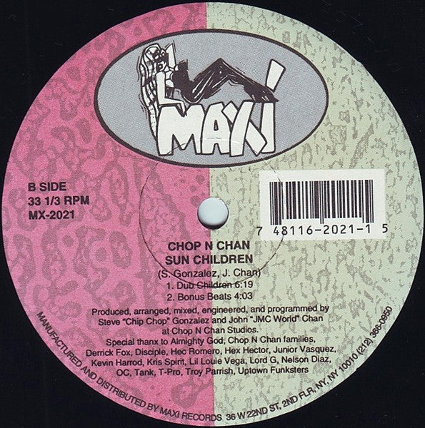 Sun Children Chop N Chan