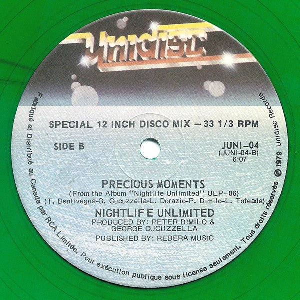 Precious Moments Nightlife Unlimited