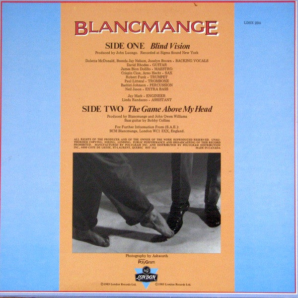 Blind Vision Blancmange