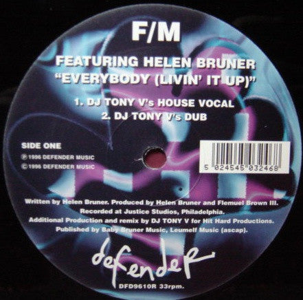 Everybody (Livin' It Up) F/M,Helen Bruner