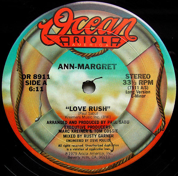 Love Rush Ann Margret