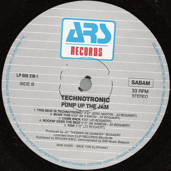Rectangle Triangle Pump Up The Jam music album cover featuring vibrant graphic design and bold typography.