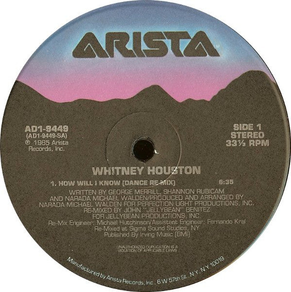 How Will I Know Whitney Houston