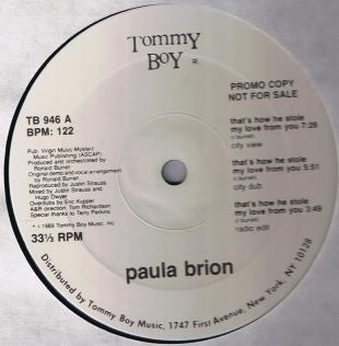That's How He Stole My Love From You Paula Brion