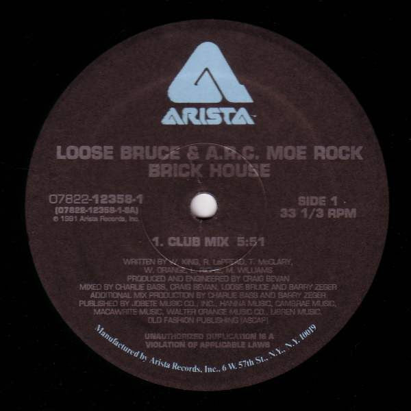 Brick House Loose Bruce,A.R.C. Moe Rock