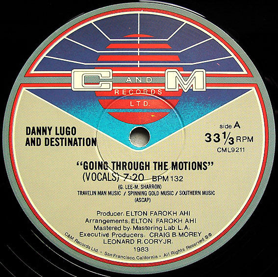 Going Through The Motions Danny Lugo,Destination (2)
